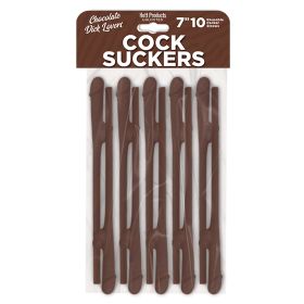 Cock Suckers Pecker Straws (Option: Chocolate)