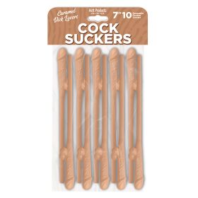 Cock Suckers Pecker Straws (Option: Caramel)