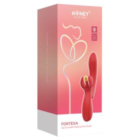Honey Play Box Fortexa Kinky Finger Flapping Vibrator (Option: Red)