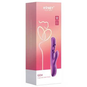 Honey Play Box Gem Rabbit Vibrator (Option: Purple)