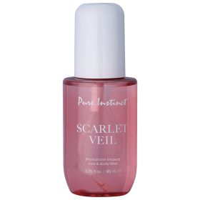 Pure Instinct Pheromone Hair & Body Mist (Option: Scarlet Veil 3.35oz)