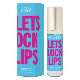 Simply Sexy Affirmations Pheromone Perfume Oil Roll (Option: OnLet's Lock Lips 0.34oz)