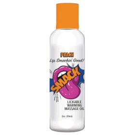 Smack Warming Massage Oil (Option: Peach 2oz)