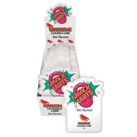 Smack Tarts Lickable Lube (Option: Sour Watermelon 3ml Pouch Display of 36)