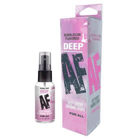 Deep AF Deep Throat Spray (Option: Bubblegum 1oz)