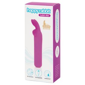 Happy Rabbit Rechargeable Bullet (Option: Purple)