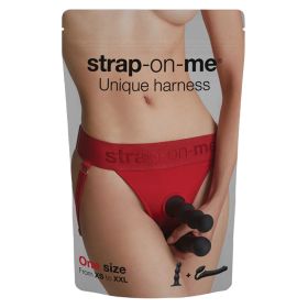 Strap On Me Harness Lingerie Unique (Option: Red One Size)