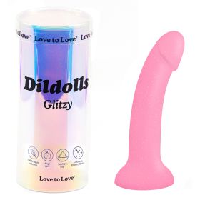 Love To Love Dildolls Silicone Dildo (Option: Glitzy MD)
