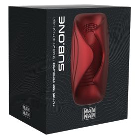 Man Wan Sub One Vibrating Tapping Masturbator (Option: Velvet Red)