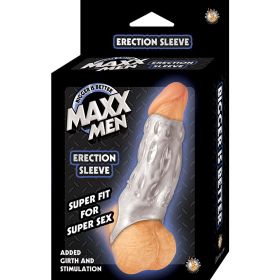 Maxx Men Erection Sleeve (Option: Clear)