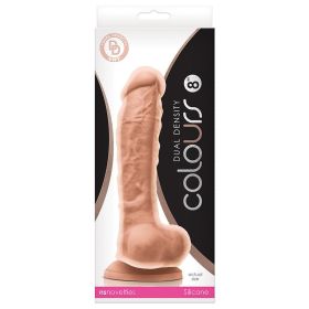 Colours Dual Density Dildo (Option: White 8")