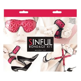 Sinful Bondage Kit (Option: Pink)