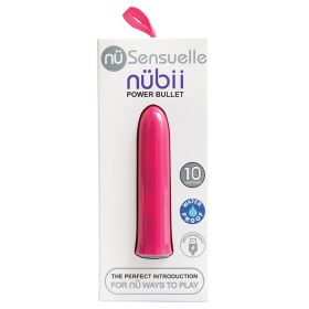 Sensuelle Nubii 10 Function Bullet (Option: Blush Pink)