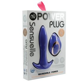 Sensuelle Power Plug with Remote Control (Option: Ultra Violet)