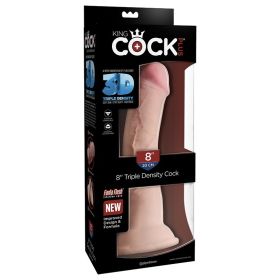King Cock Plus Triple Density Cock (Option: Light 8")