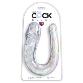 King Cock Clear Double Trouble (Option: Large)