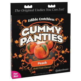 Edible Crotchless Gummy Panties For Her (Option: Peach)