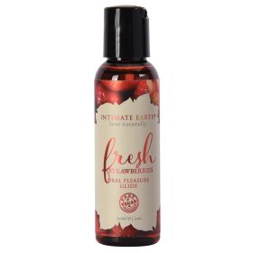 Intimate Earth Oral Pleasure Glide (Option: Fresh Strawberries 2oz)