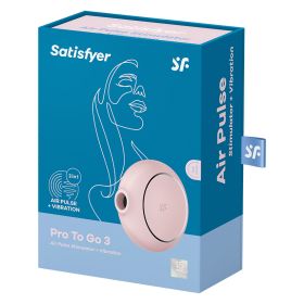 Satisfyer Pro To Go 3 (Option: Rose)