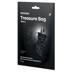 Satisfyer Treasure Bag L (Option: Black)