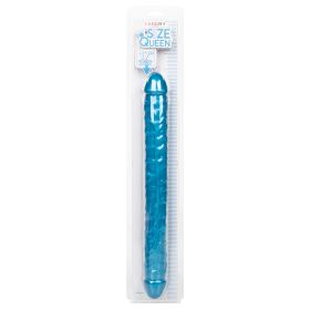 Size Queen Double Dildo (Option: Blue 17")