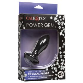 Power Gem Vibrating Petite Crystal Probe (Option: Black)