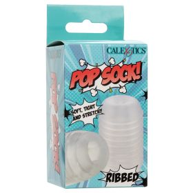 Pop Sock Ribbed (Option: Clear)