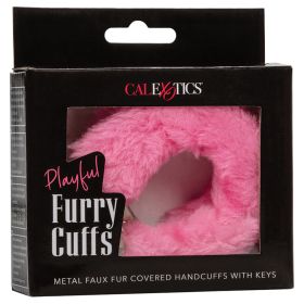Playful Furry Cuffs (Option: Pink)