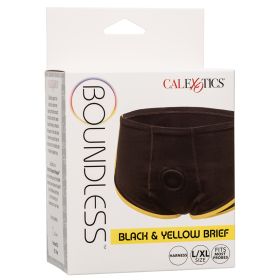 Boundless Brief (Option: Black and Yellow L/XL)