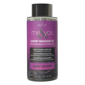 Sensuva Me & You Massage Oil (Option: Sweet Secrets 2oz)