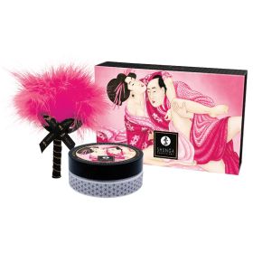 Shunga Kissable Massage Powder (Option: Raspberry Feeling 2.65oz)