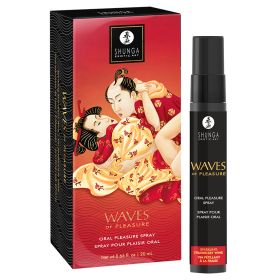 Shunga Waves of Pleasure Oral Pleasure Spray (Option: Sparkling Strawberry)