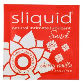 Sliquid Swirl Foil Packet (Option: Cherry Vanilla .17oz)