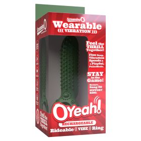 Screaming O Rechargeable O Yeah Silicone (Option: Green)