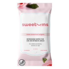 Sweetums Scented Wipes (Option: Rose)