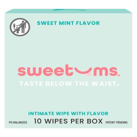 Sweetums Flavored Wipes (Option: Sweet Mint)