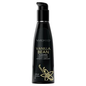 Wicked Aqua Flavored Lube (Option: Vanilla Bean 4oz)