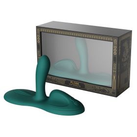 Zalo Flora (Option: Turquoise Green)